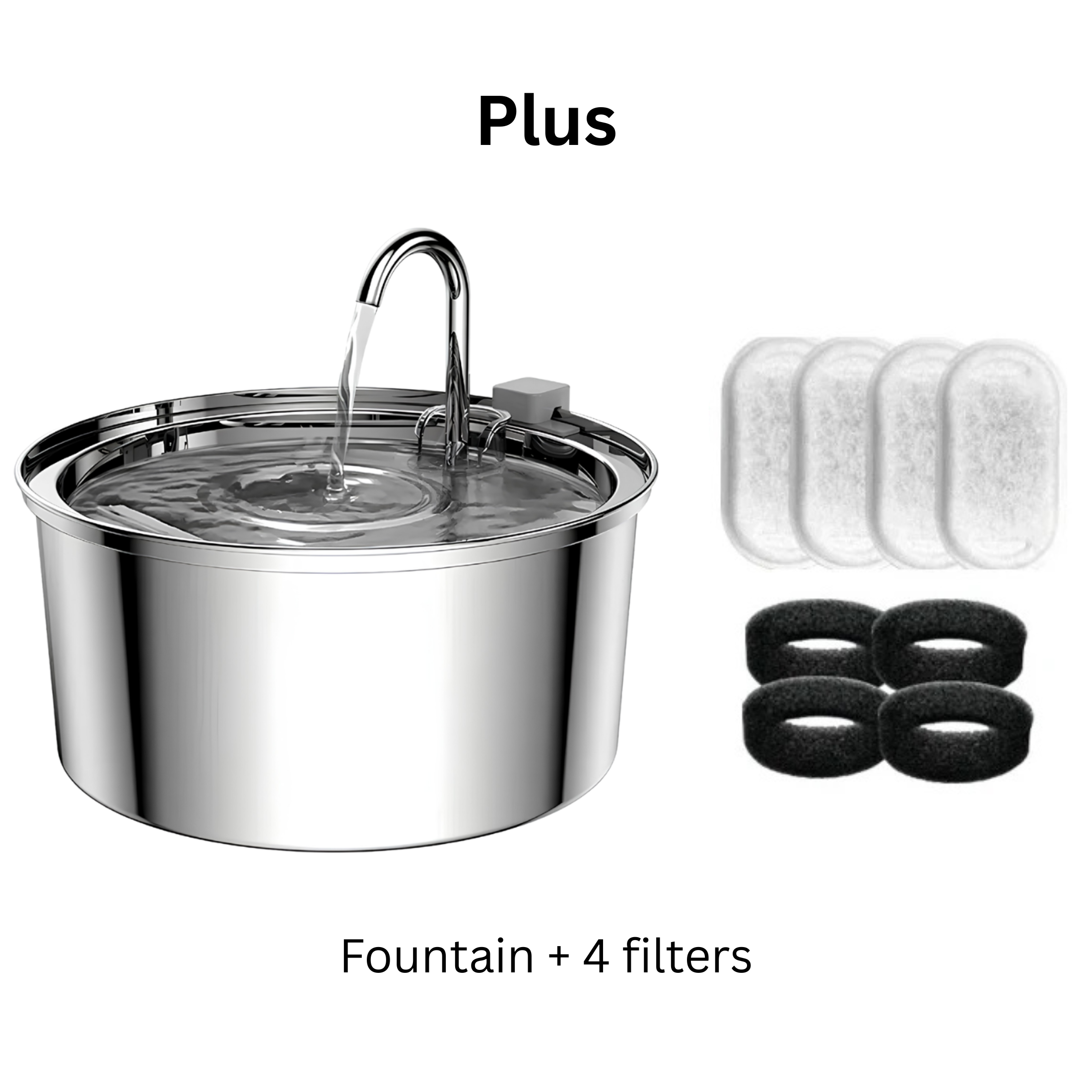 Cat Water Fountain – Automatic Filtered Drinking Fountain