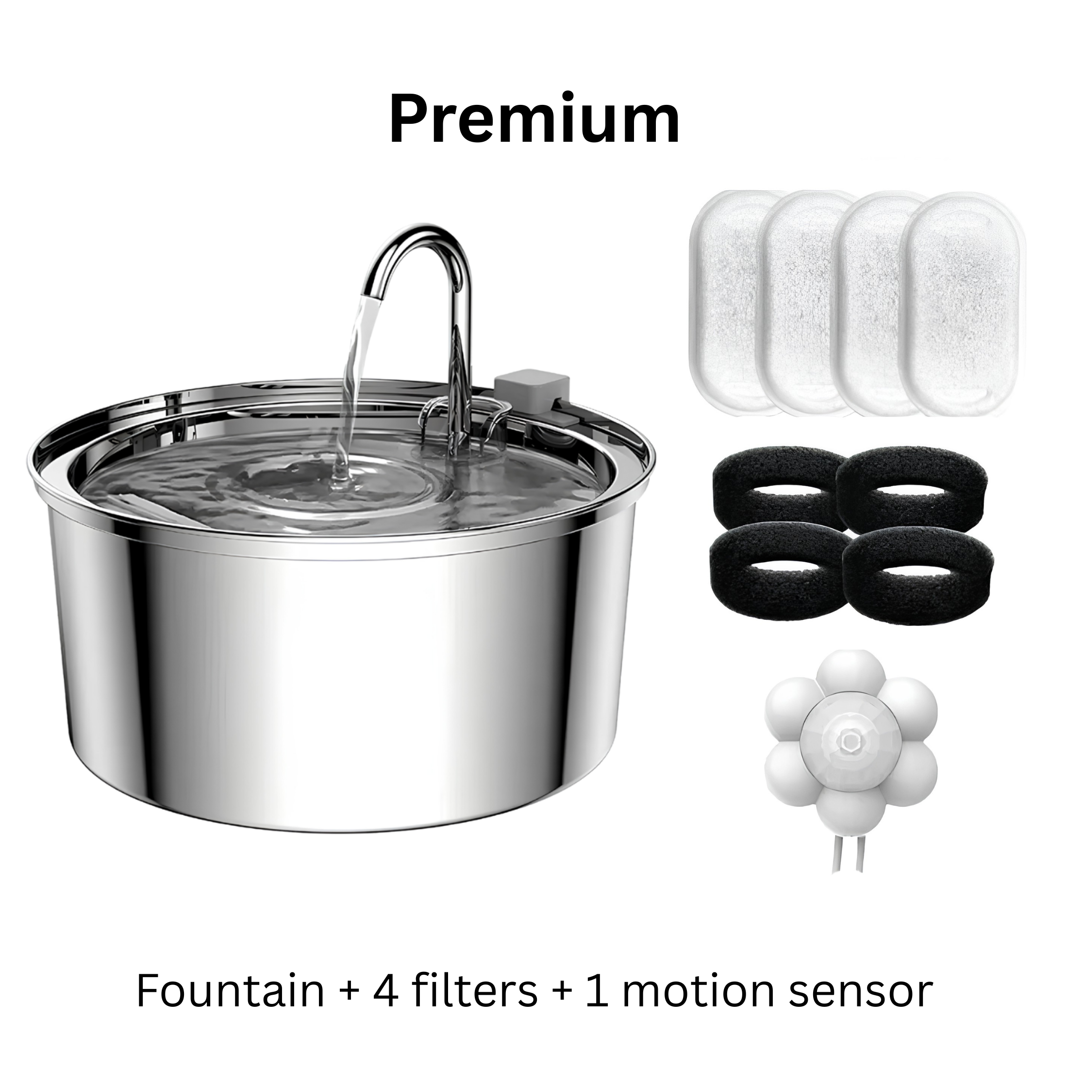 Cat Water Fountain – Automatic Filtered Drinking Fountain