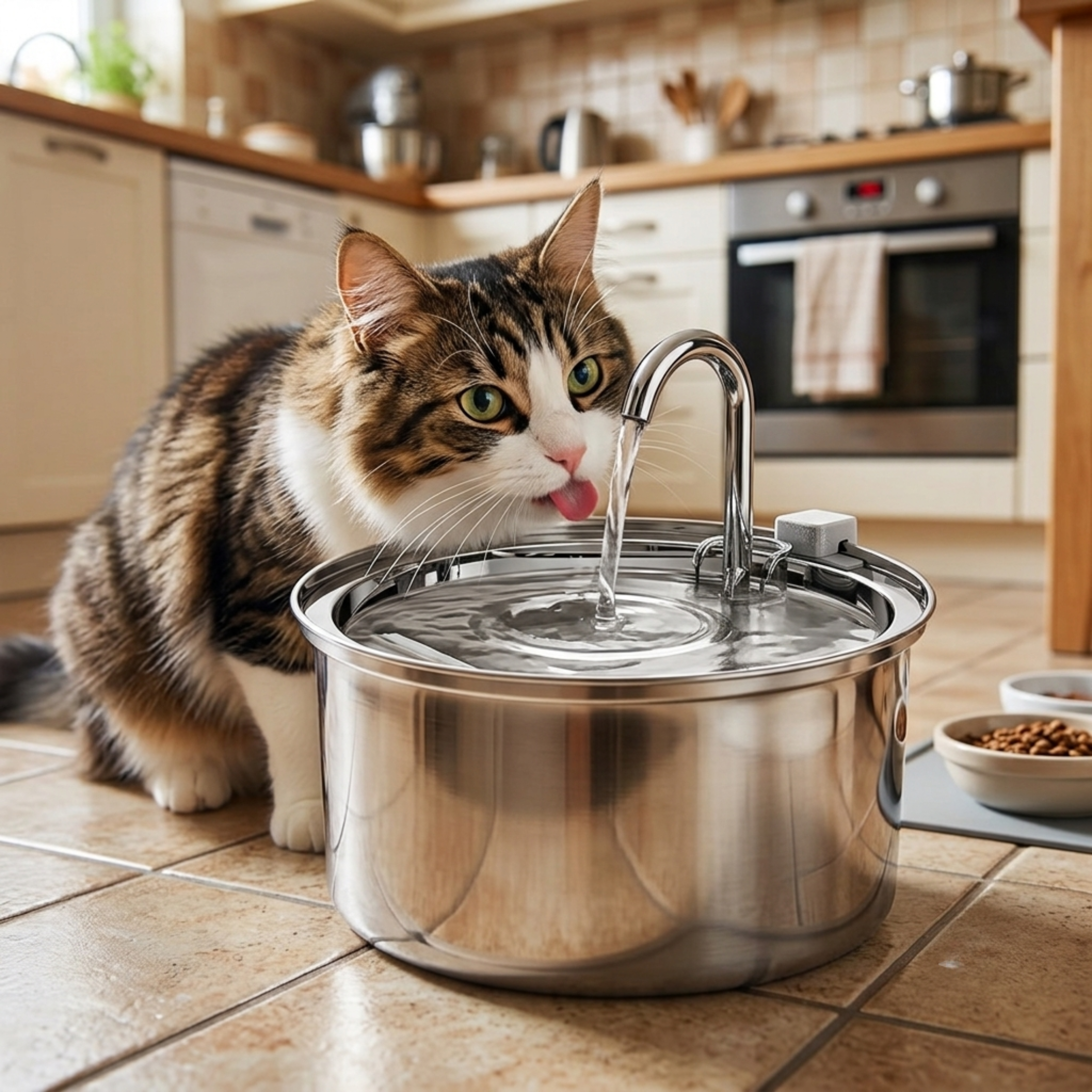 Cat Water Fountain – Automatic Filtered Drinking Fountain